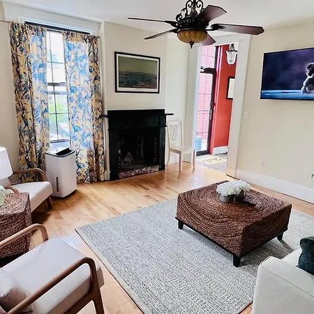 Historic Corner Apartment With Patio & Off Street Parking-2